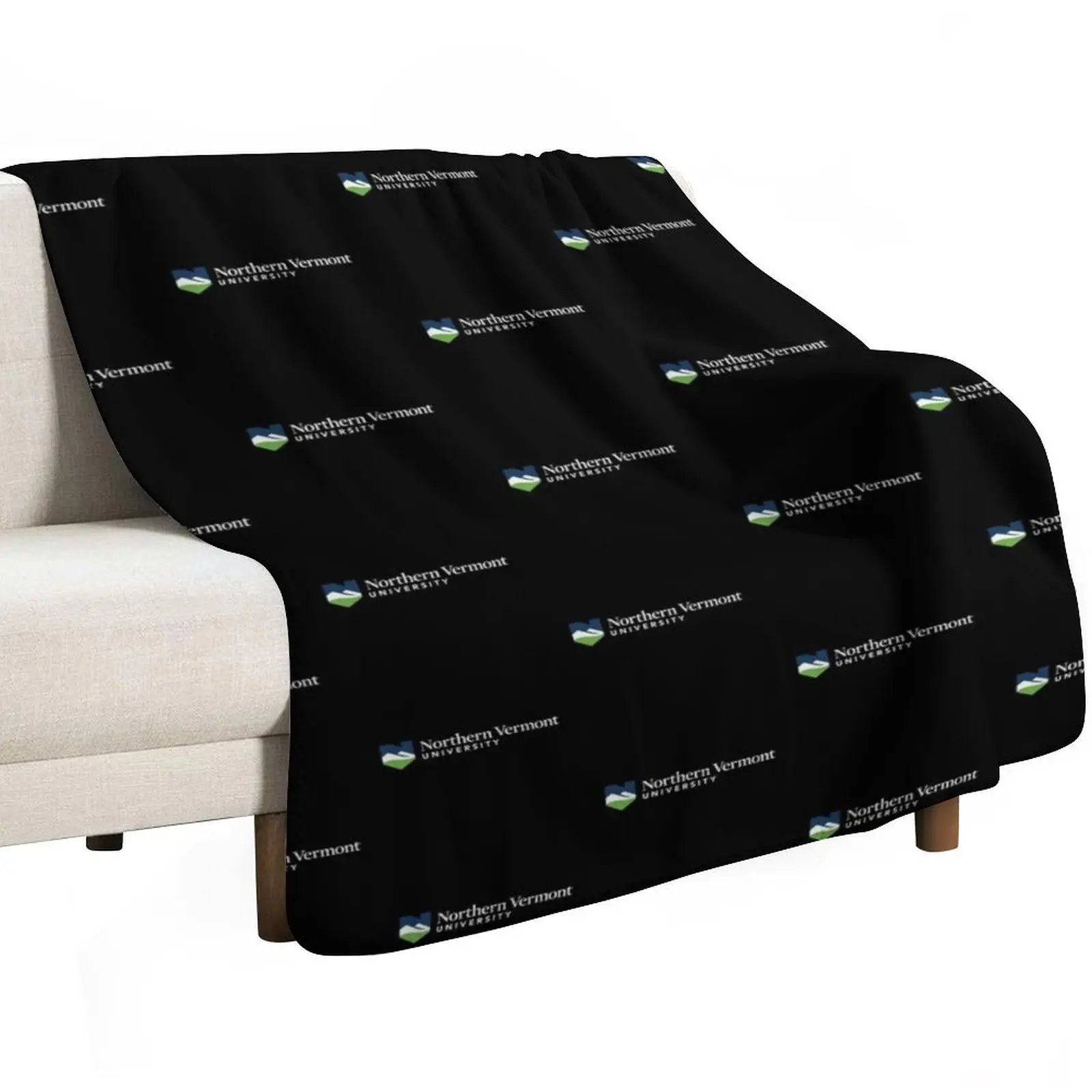 University of Northern Vermont (NVU) Throw Blanket Custom Shaggy wednesday funny gift anime Thins Blankets