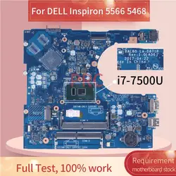 LA-D871P Pour DELL Inspiron 5566 Ordinateur Portable Carte Mère BAL60 CN-0J922J J922J CN-02PX9P i3 i5 i7-7th Gen CPU DDR4 Ordinateur Portable