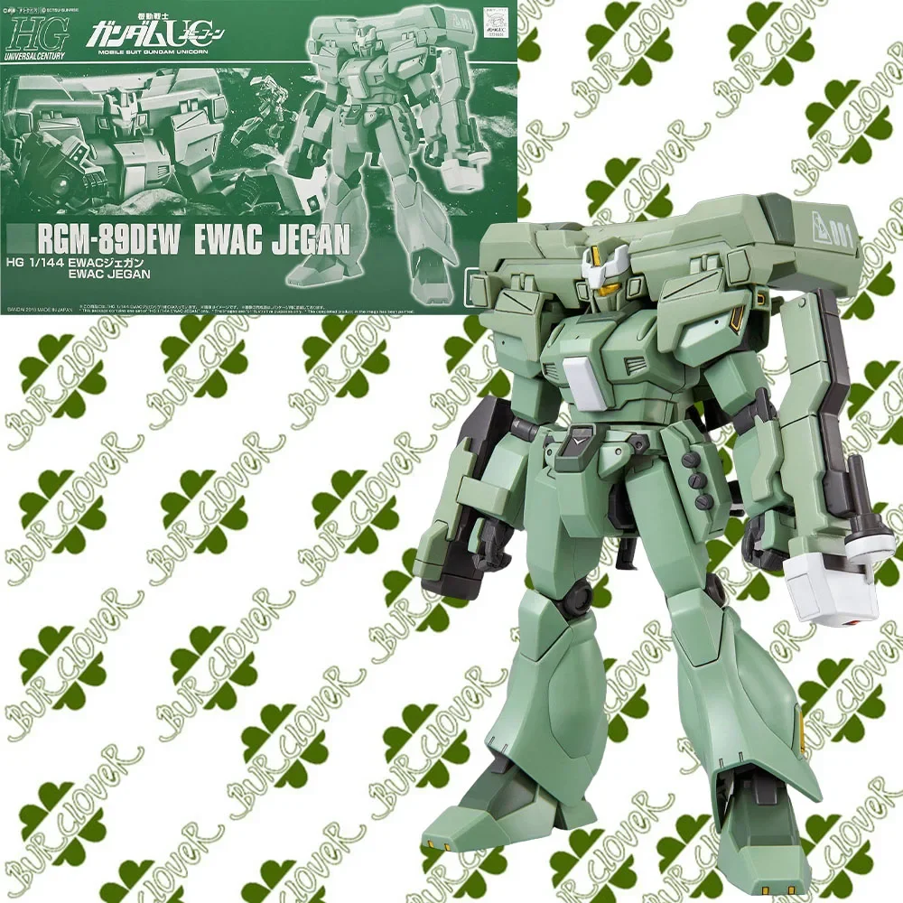 2Bandai Genuine HG HGUC PB 1/144 Jegan Gouf Flight Type ReGelg Anime Action Figure Assembly Model Toys Gifts For Children GUNDAM