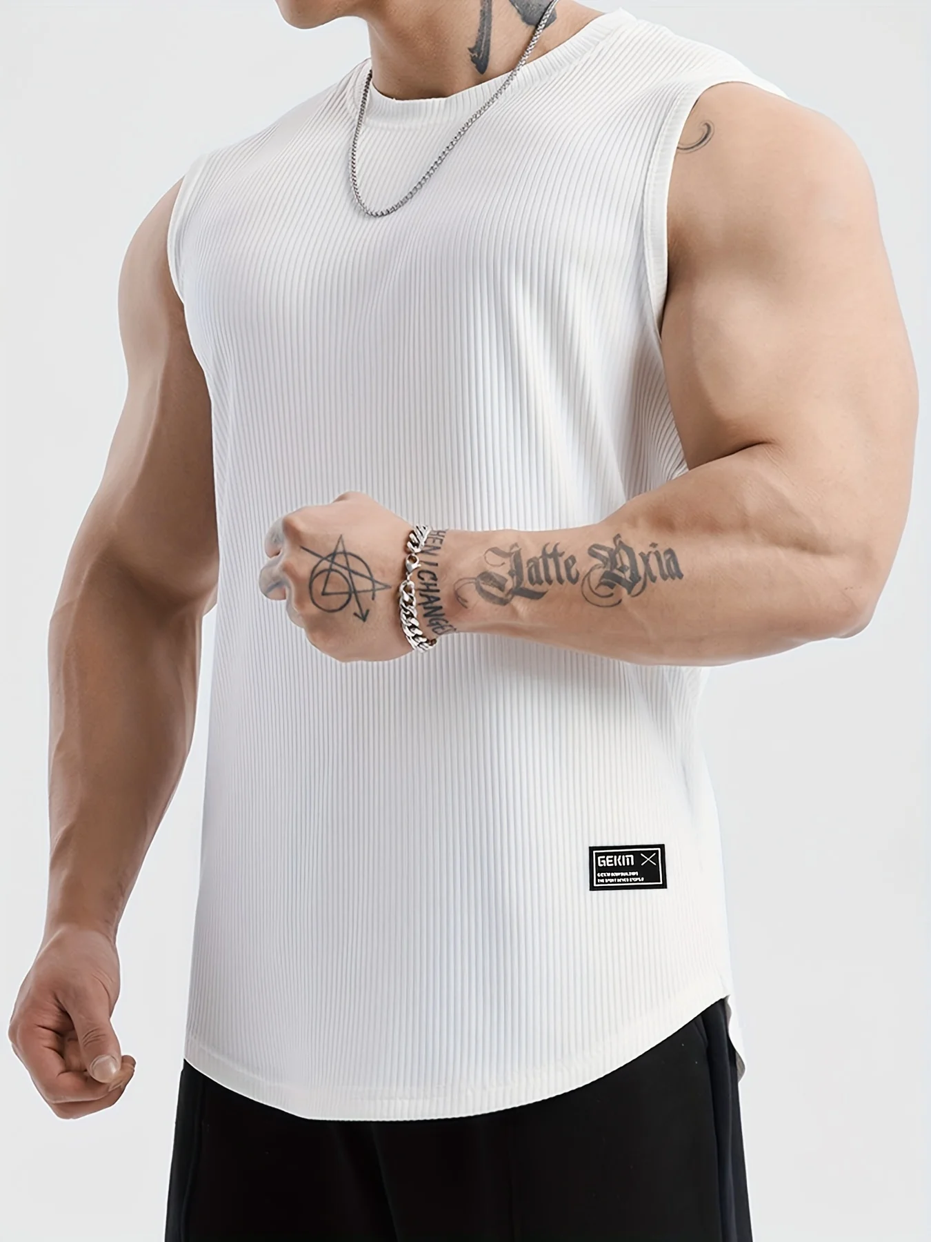 Summer new men's sports vest striped waistcoat outdoor American training quick-drying thin sleeveless fitness basketball vest