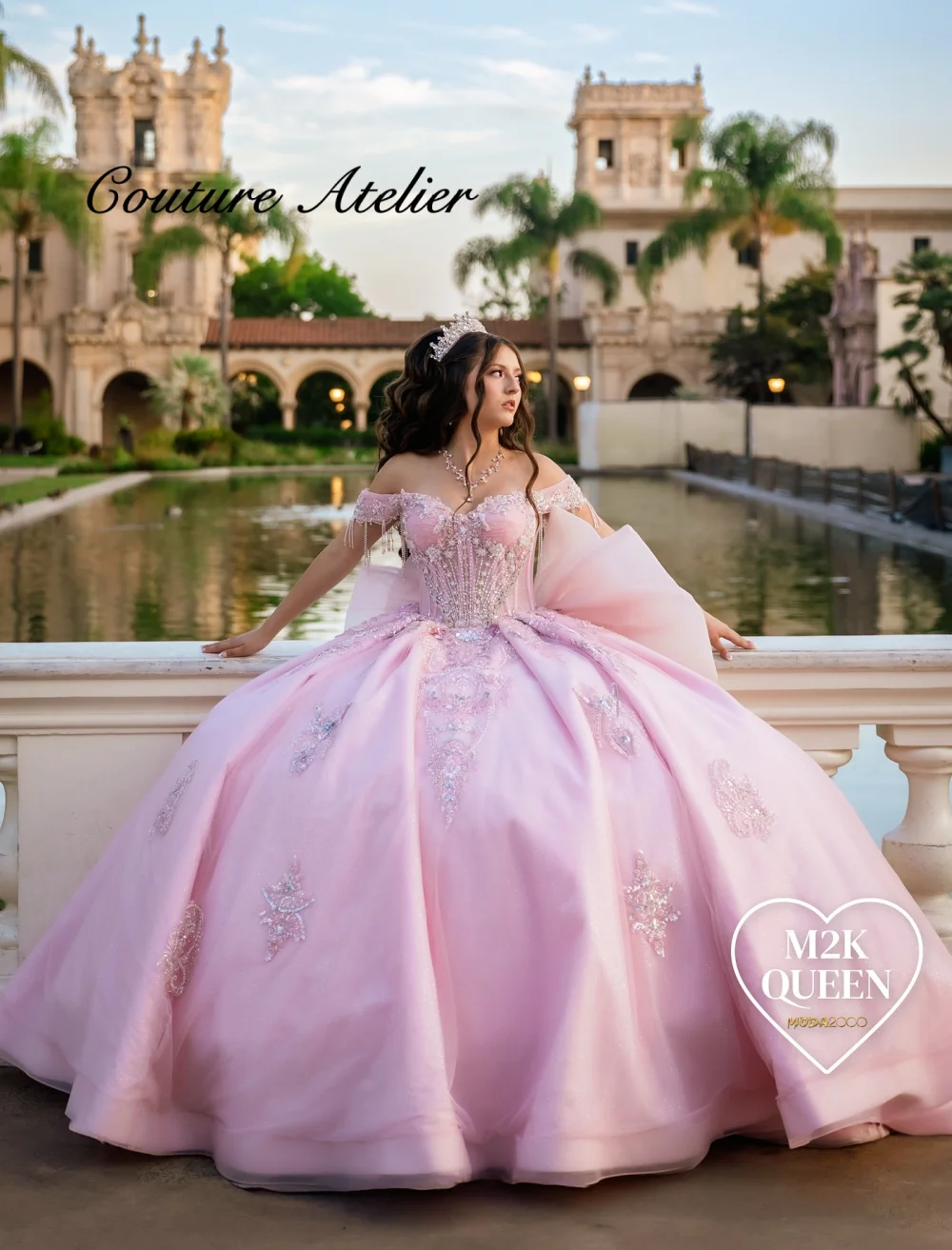 

Delicate Quinceanera Dresses Light Pink Appliques Ruched Vestido De 15 Quinceaneras Morado Customized