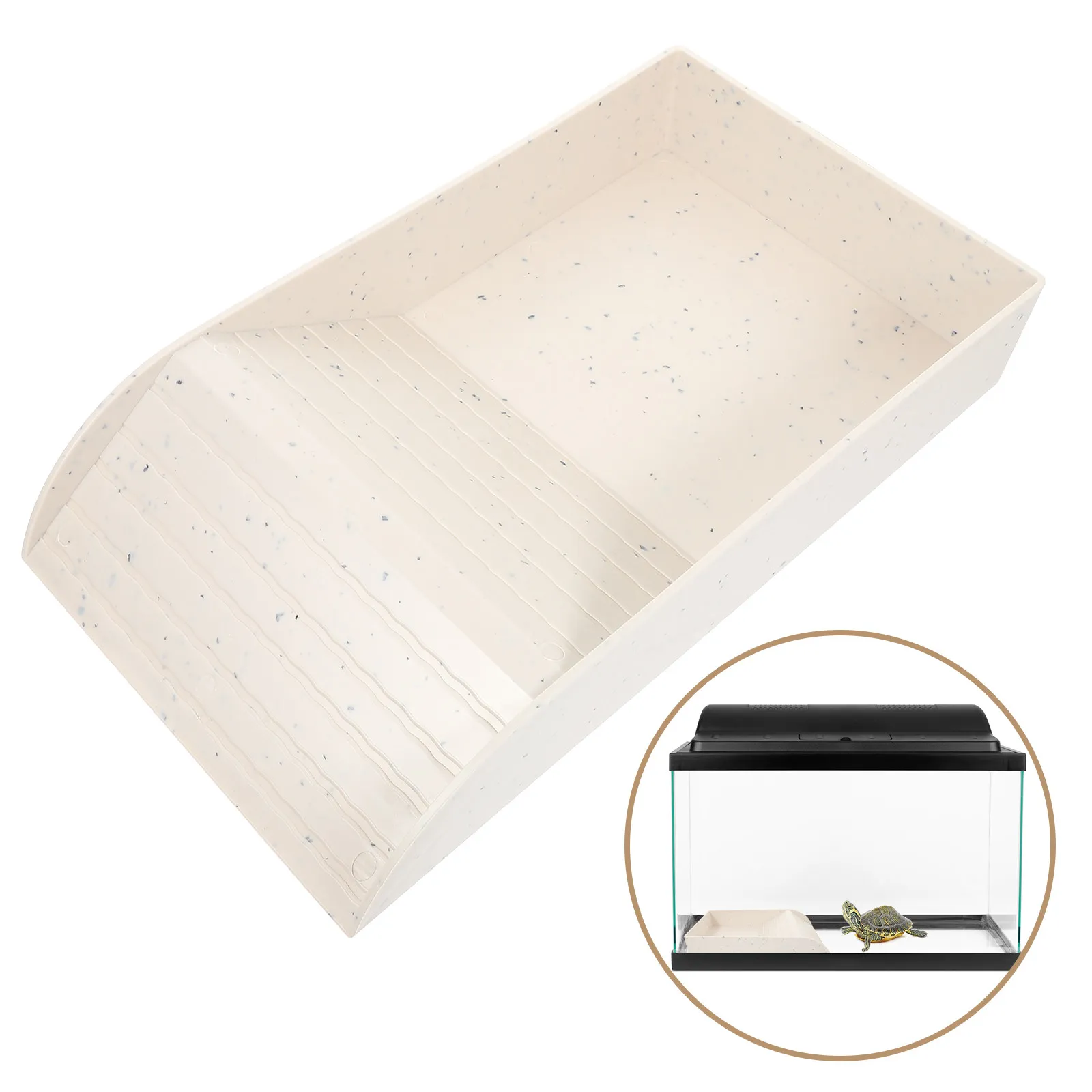 

Пластиковая платформа для черепах, площадка для лазания и загара, декор для аквариума, кормушка для черепах, аксессуары для террариума