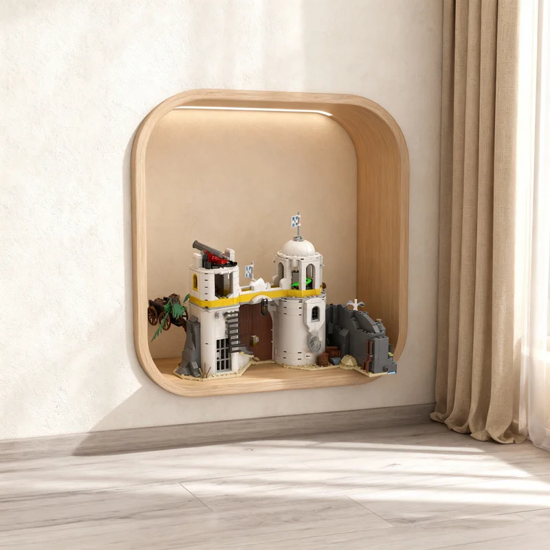 

774pcs MOC Imperial Soldiers Gate Lighthouse Pirates Model Building Blocks Architecture Toy Idea Christmas Gifts Education Brick