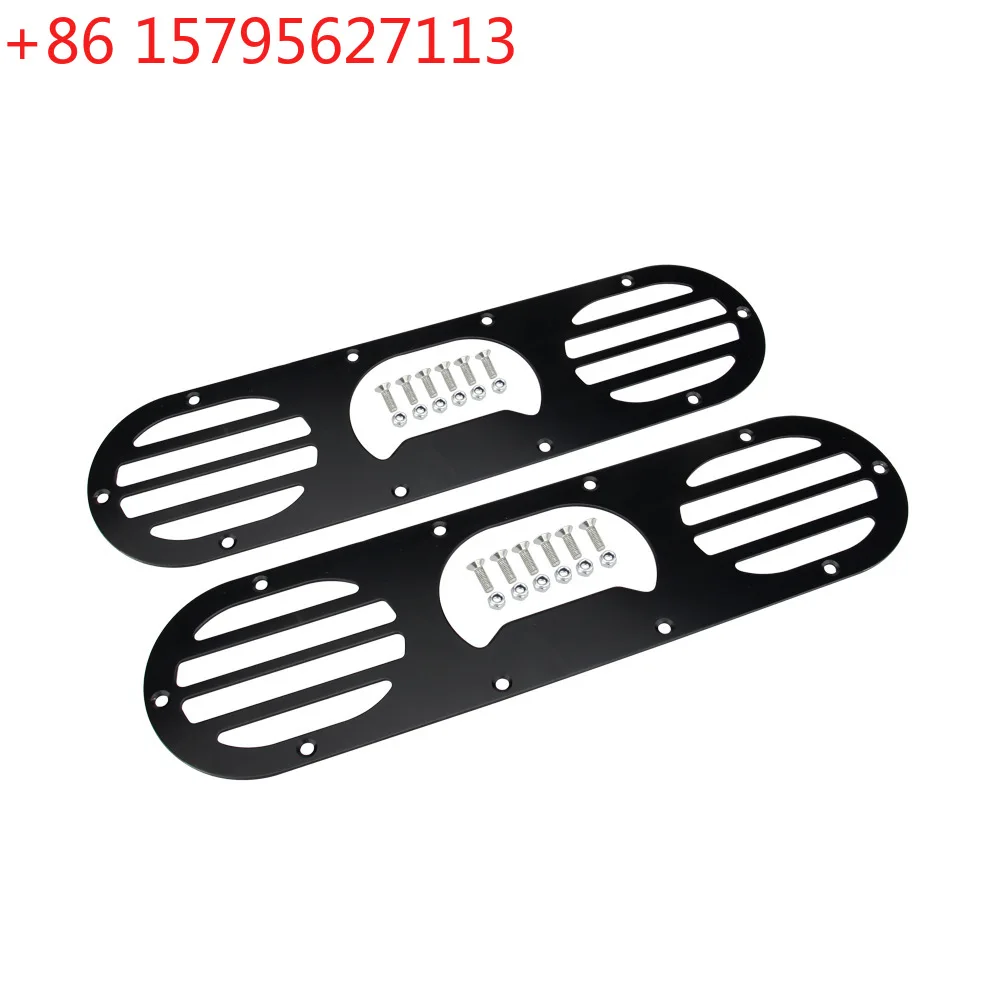 Car modification, universal bumper deflector air diffusion plate, aluminum alloy rear bumper racing deflector plate