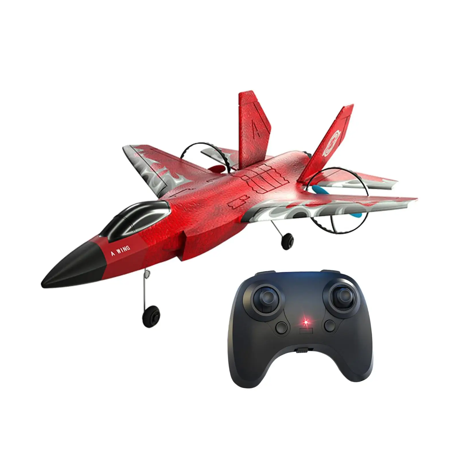 Remote Control Fighter Jet Gift Outdoor Flighting Toys Foam RC Airplane RC Plane RC Glider Aircraft Boys Girls Beginner Kids