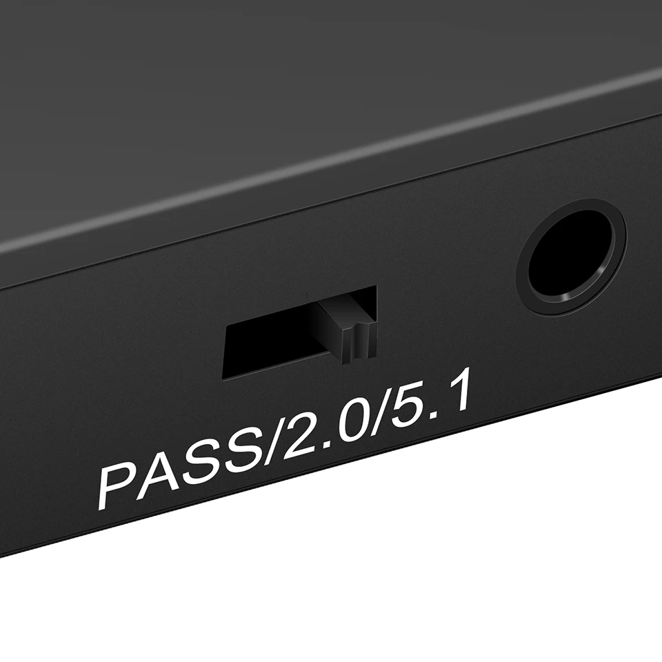 Extractor de Audio Compatible con HDMI, 1080P, óptico Toslink SPDIF + Embedder de Audio de 3,5mm, traje 3D de 1080P Para Fire Stick Xbox Laptop