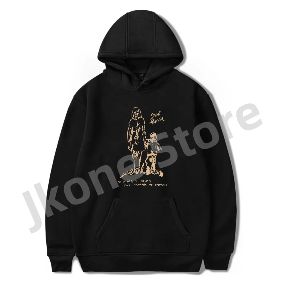 

Eladio Carrion Sol Maria Mama's Boy Hoodies New Album Merch Women Men Fashion Casual Sweatshirts