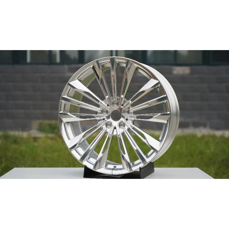 【2026】 Forged Aluminum Alloy Wheels 19 Inch Multi Spoke Silver Finish 5x120mm PCD ET25 4 Pieces For Fitment New 5-Year Warrant