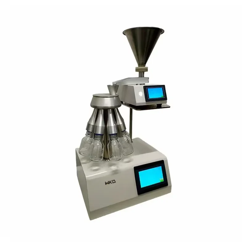 i Lab Mineral Ore Sample Splitting Machine 0-5L Capacity High Accuracy Rotary Sample Divider Sample Splitter
