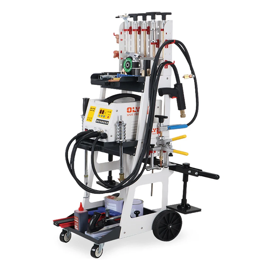 

Аппарат для точечной сварки и удаления вмятин на кузове автомобиля, станок для вытягивания вмятин