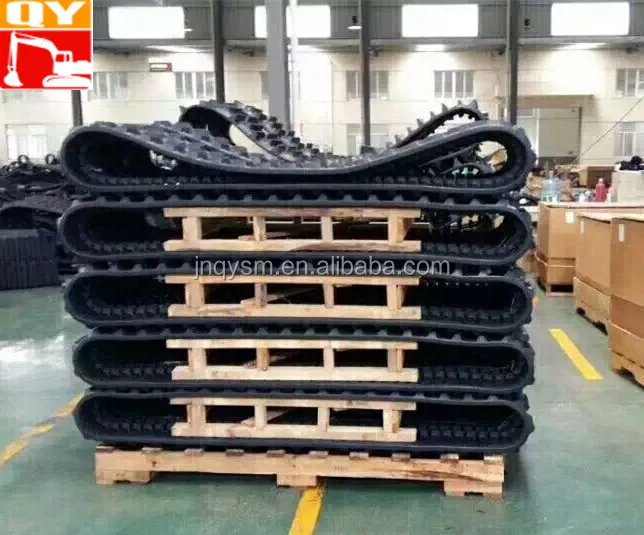 Jining Qianyu Rubber Track 400x72.5Wx72 for Excavator