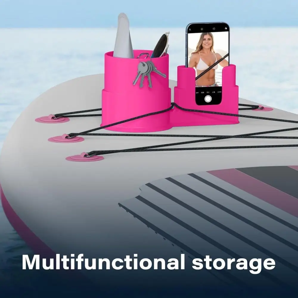 Outdoor Fishing Multi-Functional Paddle Board Cup Holder PVC Creative Kayak Cup Holders Kayak Drink Holder