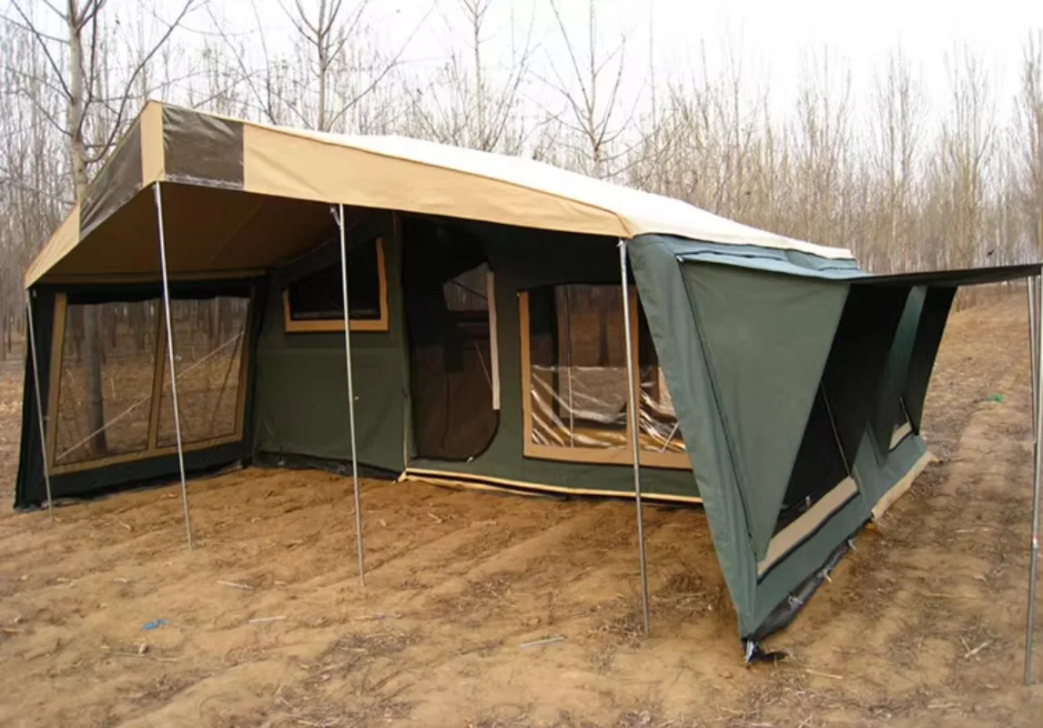 Customized New Product Large Family Multi-person Waterproof and Breathable Winter Tents Camping Outdoor