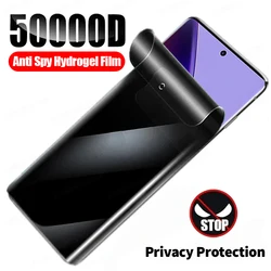 3D Curved Anti-spy Hydrogel Film For Infinix Note 40 Pro Plus Privacy Screen Protector Infinix Zero 30 4G Ultra No glass