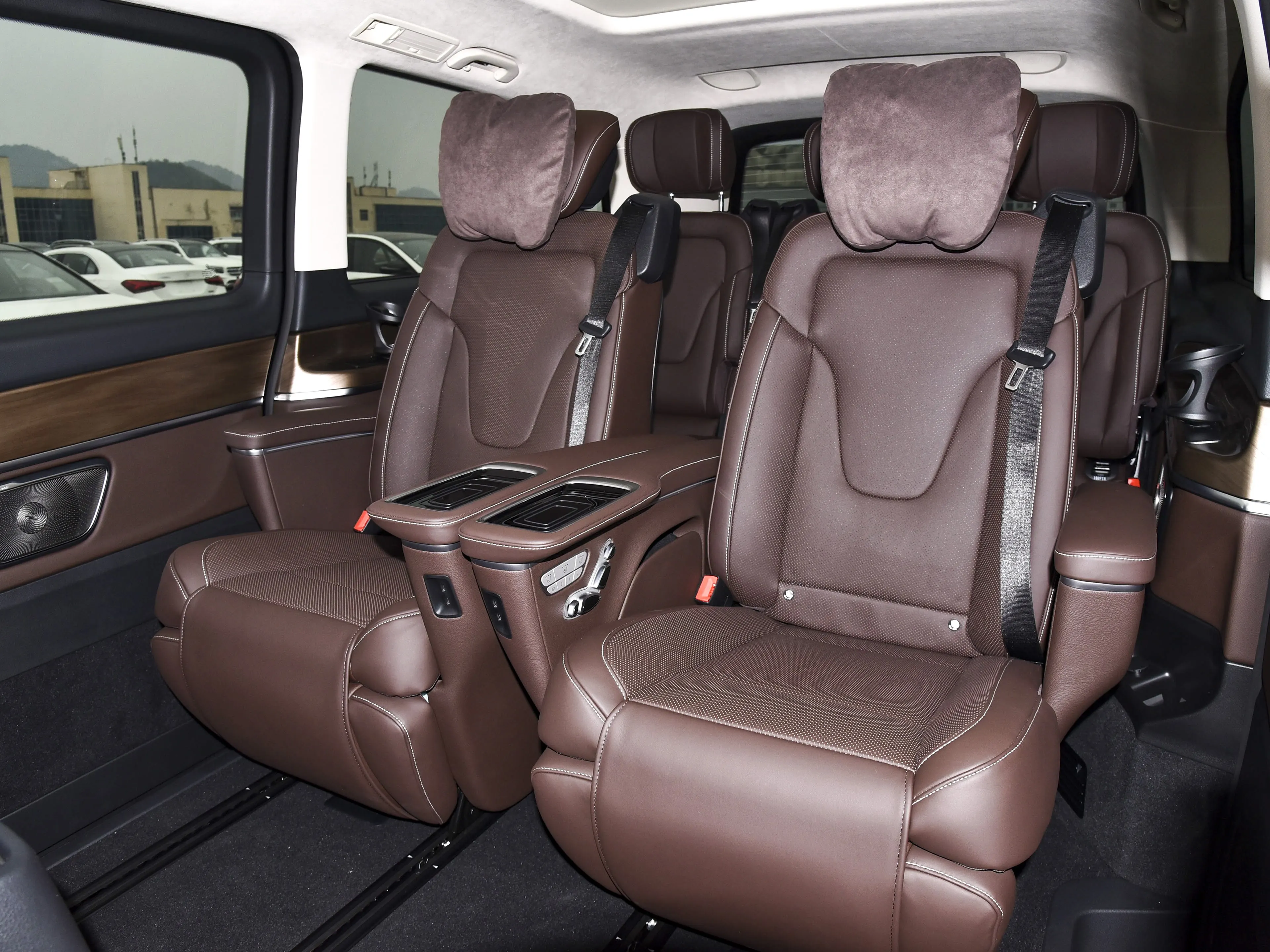 Original Mer-cedes W447 v Class Luxury Electrical Heating Ventilated Massage Leather Seat for  v Class Vito Sprinter Metris