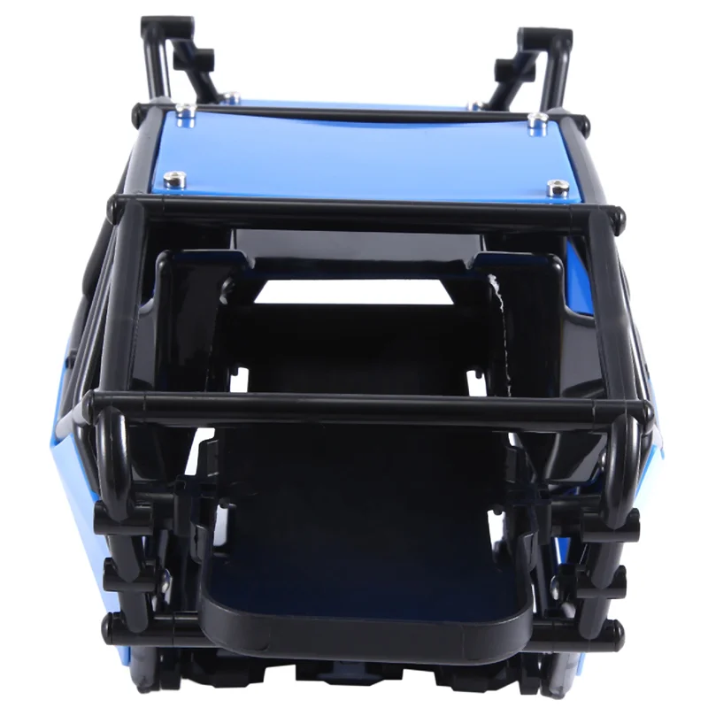 

WOWFU-Rock Buggy Body Shell Chassis Kit For 1/10 RC Crawler Car Axial SCX10 II 90046 UTB10 Capra,Blue Replacement