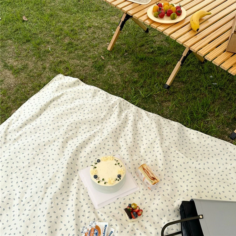 屋外ピクニックマットピンク花柄防湿マットポータブル大型キャン - Outdoor Camping Mats Large のレビューと価格