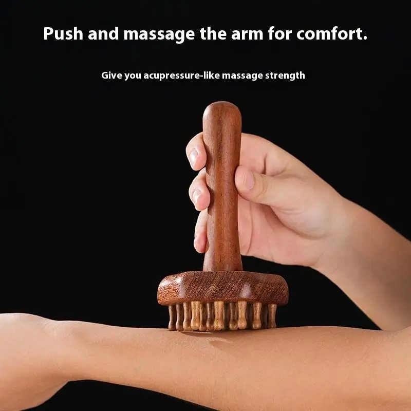 المحمولة خشب الصندل غوا شا أداة تدليك رئيس الرقبة الساق الجسم ميريديان مدلك اللمفاوي العضلات الإغاثة الألم تدليك الأنسجة العميقة