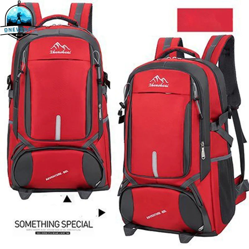 

Large capacity 60L 85L liter hiking backpack for men and women Durable and practical Oxford cloth travel backpack