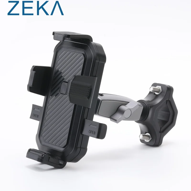 Держатель для мобильного телефона ZEKA, универсальный противоударный кронштейн для велосипеда и мотоцикла для iPhone, Xiaomi, Samsung, для 4,7-7 дюймов, Gsm Houder Fiets