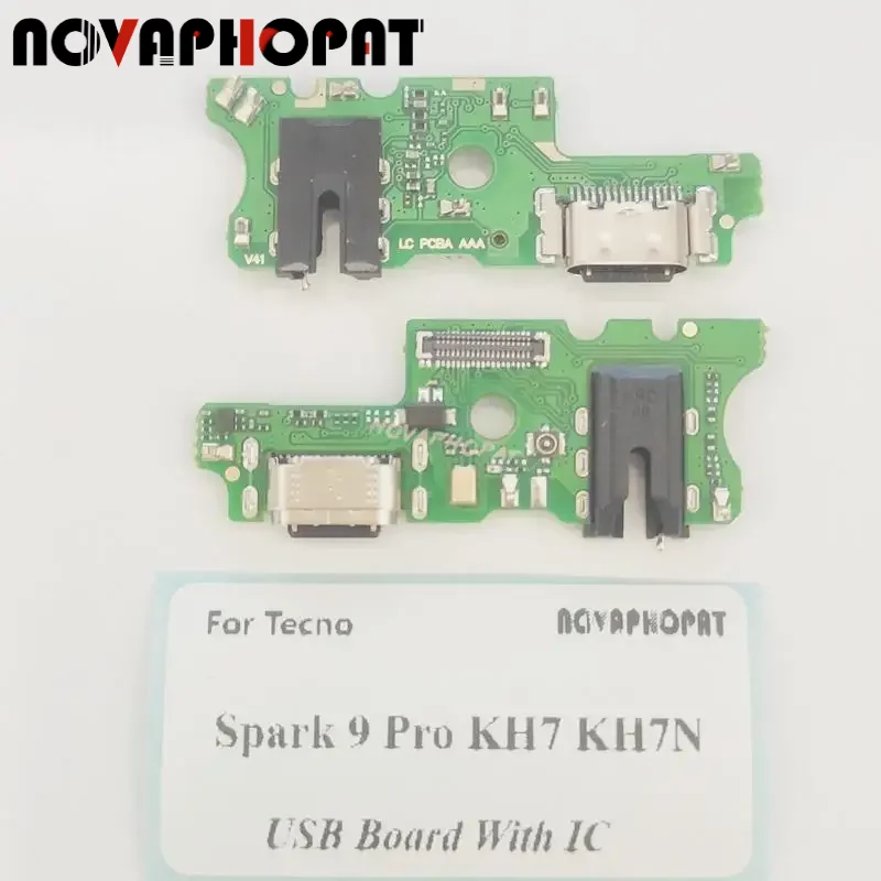 توصيلات الشحن والصوت لـ Tecno Spark 9 Pro KH7 KH7N: تقييم ونصائح للاستخدام الأمثل