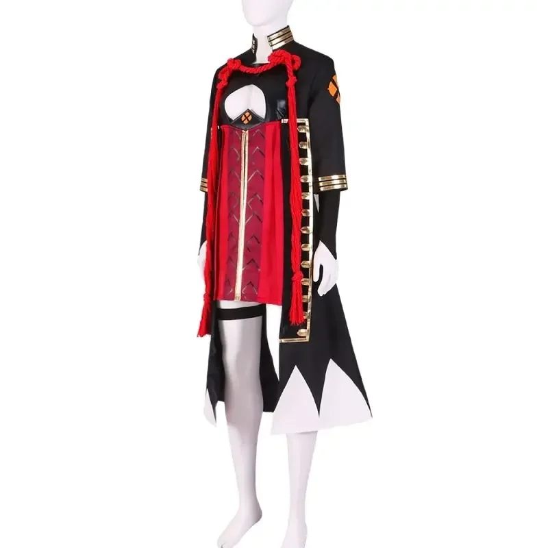 Anime Cos Okita Souji Cosplay Costumes Uniform