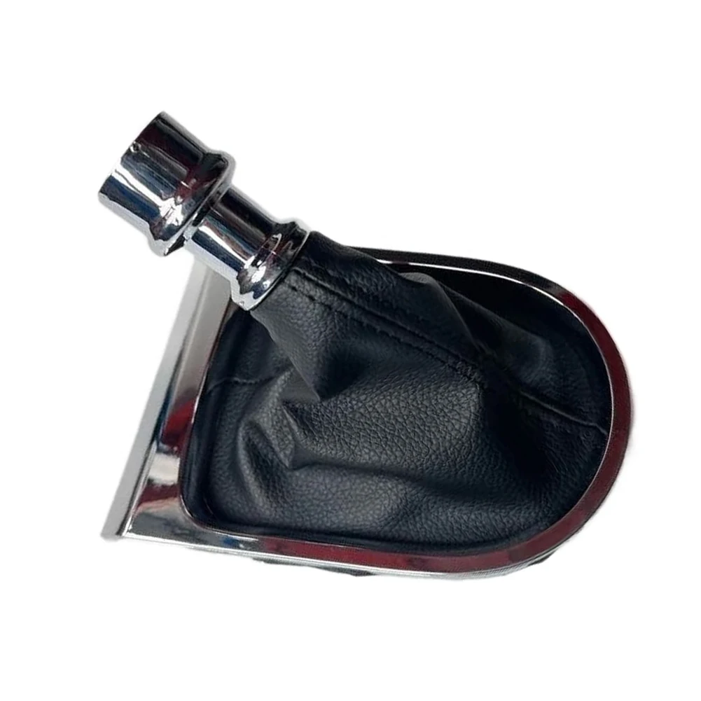 머스탱 2015 2016 2017 수동 변속기 커버 크롬 트림 부트 (사진과 동일) 차량 내부 교체 부품 차량 액세서리