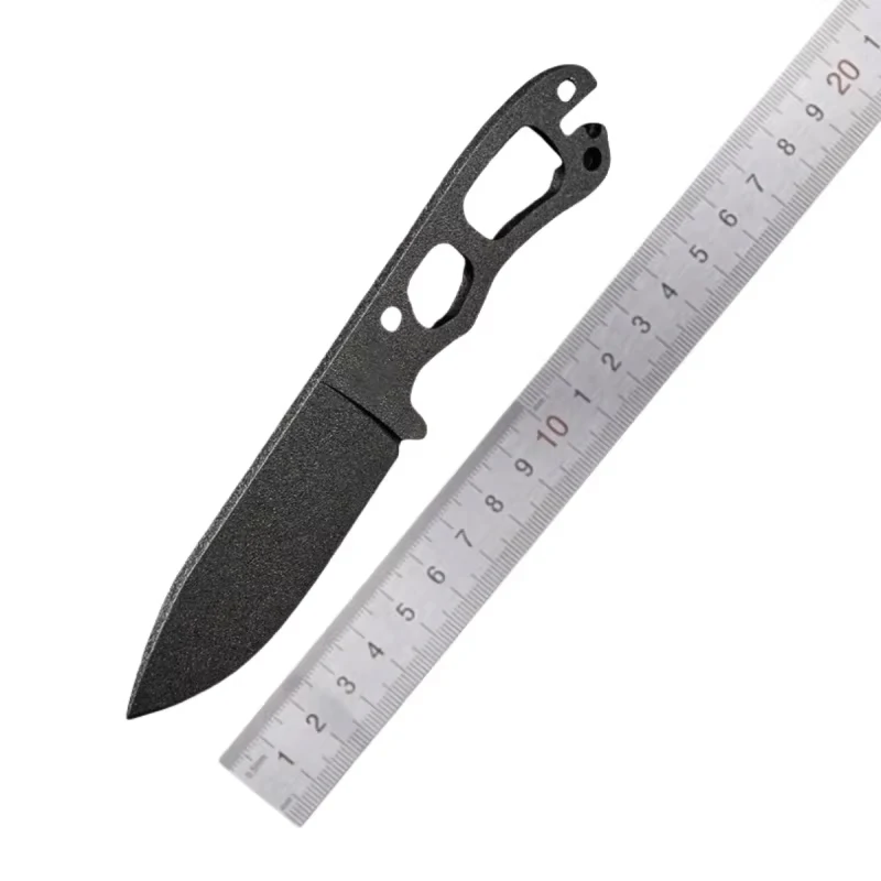 BekNecker BK11 Gerades Messer mit fester Klinge 1095, Klinge, taktische Selbstverteidigung, EDC-Werkzeug, Taschen-Camping-Jagdmesser