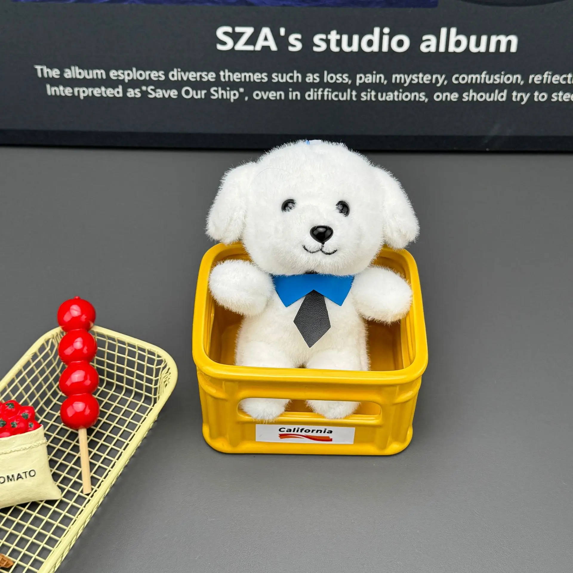 ใหม่คุณภาพสูงตุ๊กตาสุนัขตุ๊กตา Plush จี้น่ารัก Tie ตุ๊กตาสุนัขพวงกุญแจ Charm กระเป๋าคว้าเครื่องตุ๊กตาของเล่นเด็กของขวัญวันเกิด