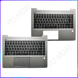 NEW for HP Probook 440 G6 445 G6 440 G7 445 G7 US/Spanish Laptop Keyboard Palmrest Upper Cover