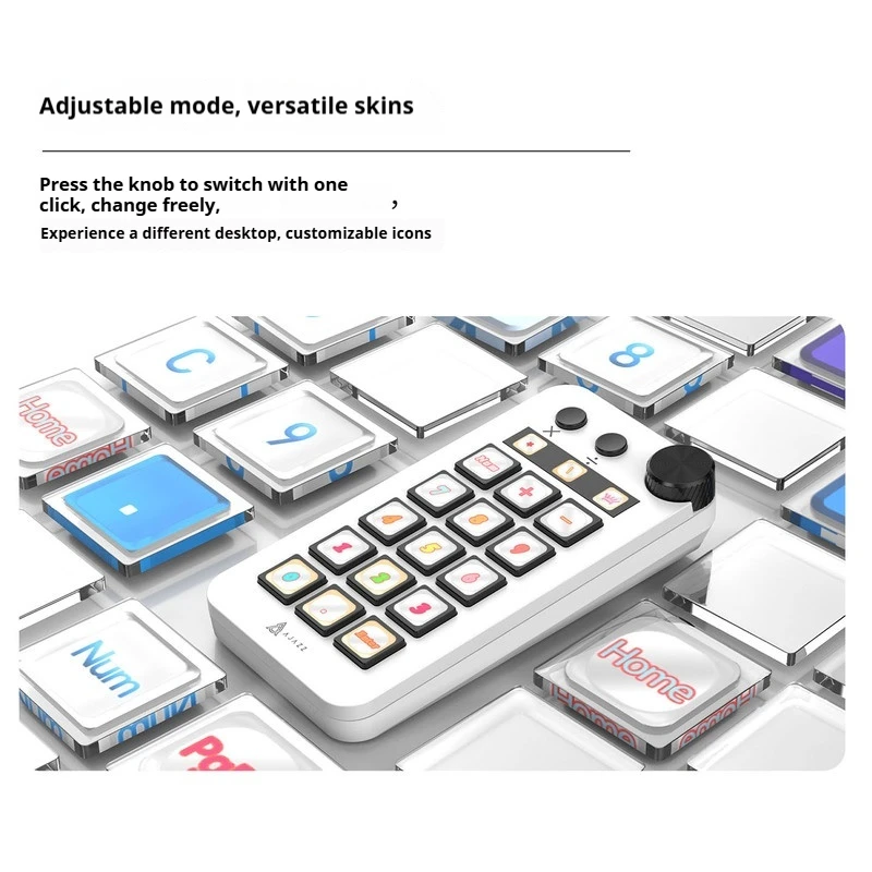 Ajazz N1 Wired Desktop Computer Notebook Digital Keyboard Konsole Programmierung Helfer Desktop Panel Control System