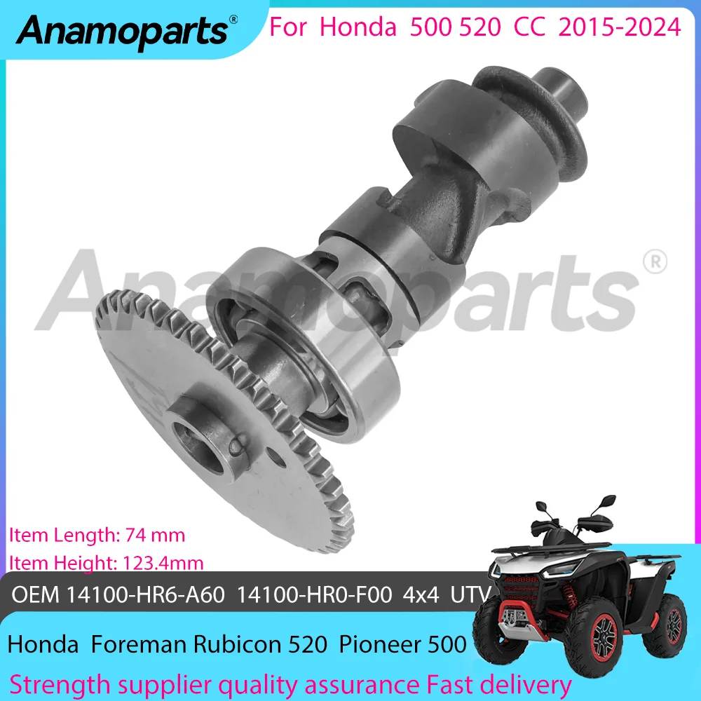 Motor engine Repair camshaft assembly fits for 2015-2024 Honda Foreman Pioneer 500 CC SXS500M2 Rubicon 520CC 14100-HR6-A60