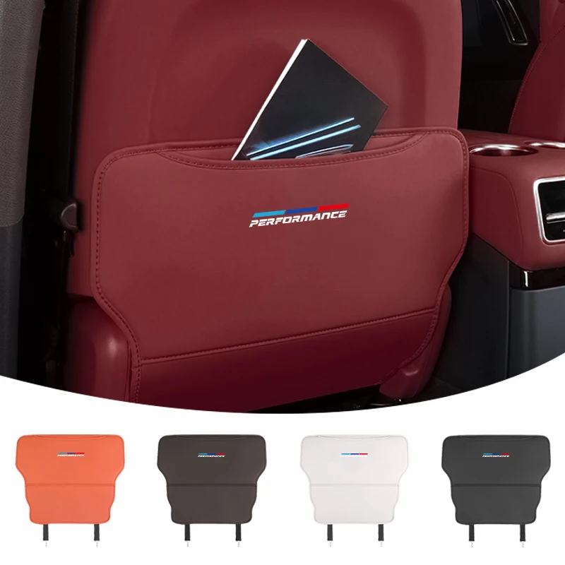

Car Seat Anti-Kick Pad Seatback Storage Protector Cover Accessories For Performance X1 X3 X5 E39 E46 E90 F20 E60 F30 E36 F10