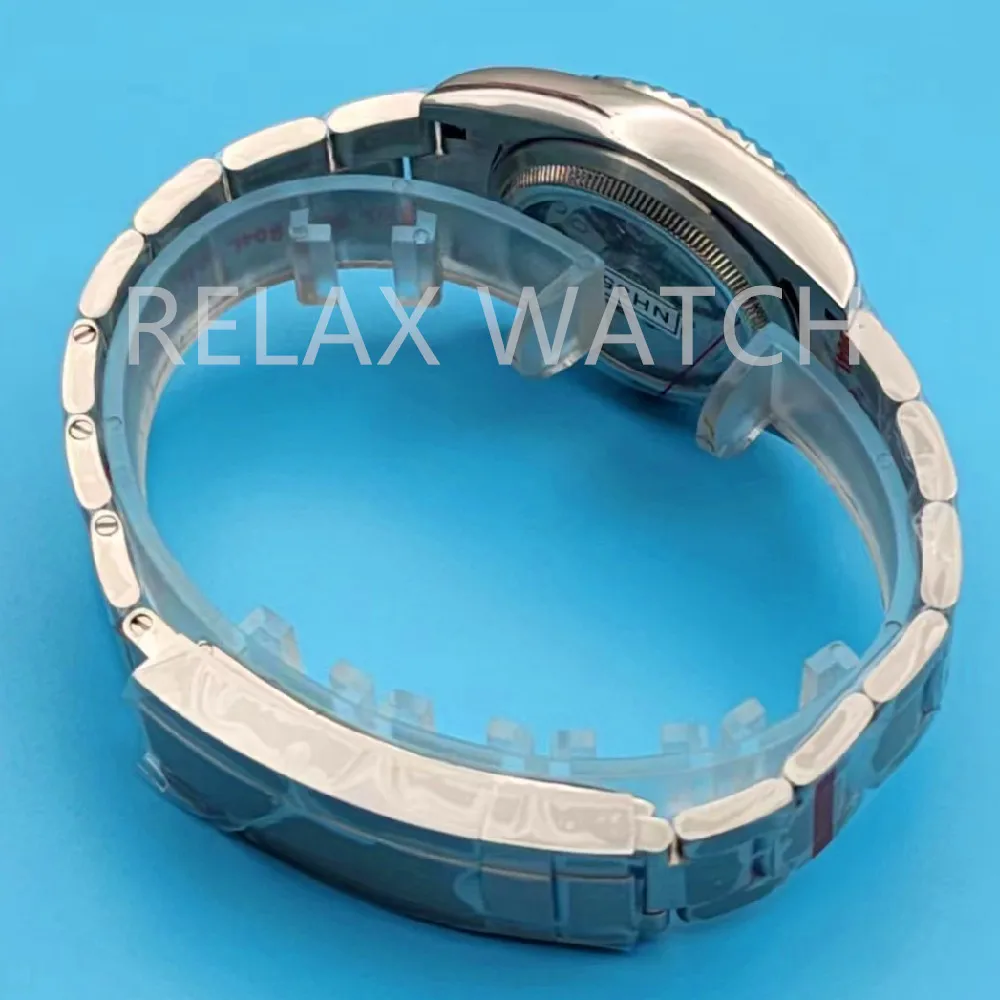 36mm 39mm Sapphire Glass Log Style Stainless Steel Watch Japanese Nh35 Automatic Mechanical Movement G