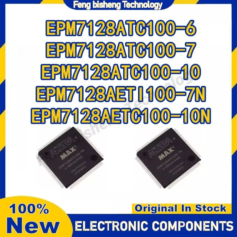 

EPM7128ATC100-6 EPM7128ATC100-7 EPM7128ATC100-10 EPM7128AETI100-7N EPM7128AETC100-10N EPM IC CHIP TQFP100 Новый оригинальный на складе