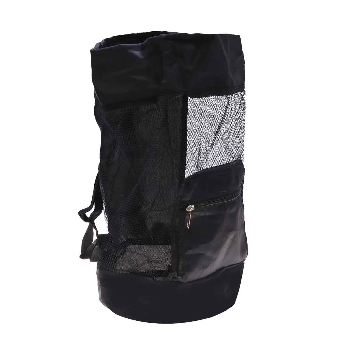 Kids Beach Mesh Tote Bag Foldable Storage Bag Sand Water Drainage Handles Shell Collector Pool Swimming Outdoor Sports