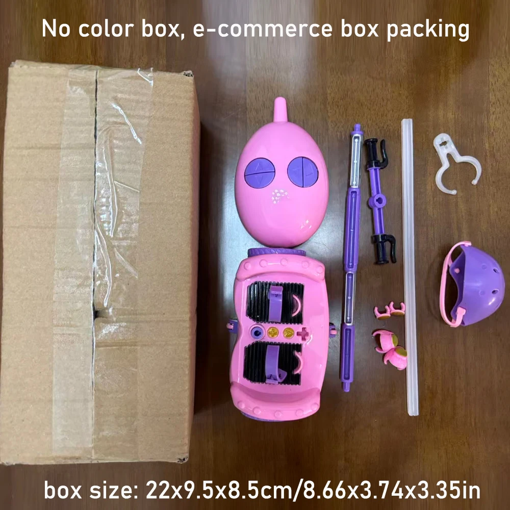 Fashion Doll Hoverboard Balance Bike Safety Gear Set 11.5-inch Doll Accessory Toy Remote Controlled Forward/Backward Rotation