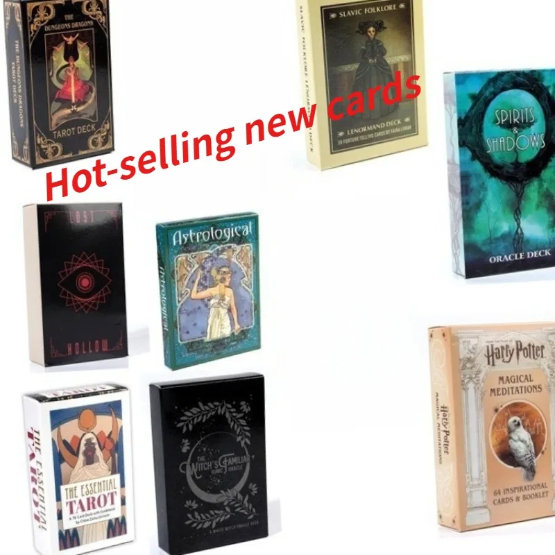 

Tarot Cards Deck Family Party Playing Games Cards Fate Divination Edition Borad Playing Games,Halloween and Christmas Game