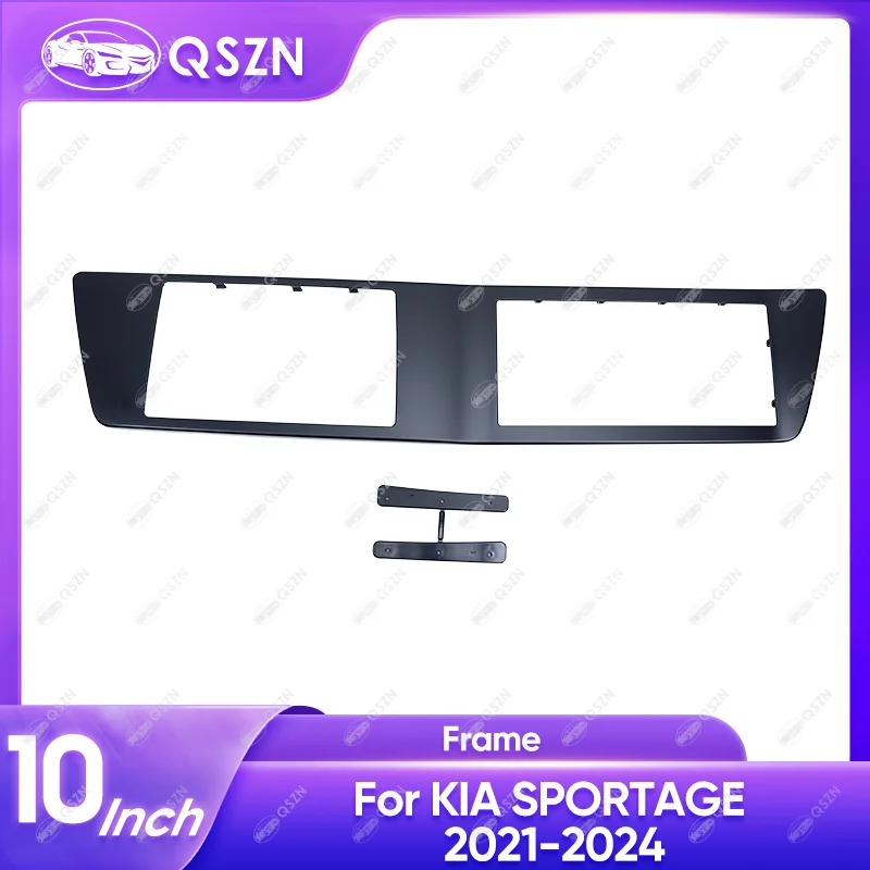 For KIA SPORTAGE 2021-2024 10 INCH Car Radio Android Stereo Audio Screen Multimedia Video Player Navigation Frame (LHD)