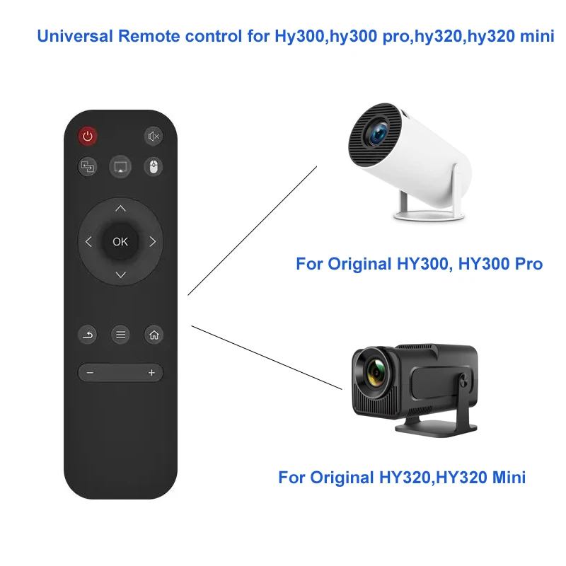 Original Remote control for HY300 Projector,Only for Original HY300/HY300 Pro/HY320 Mini projector