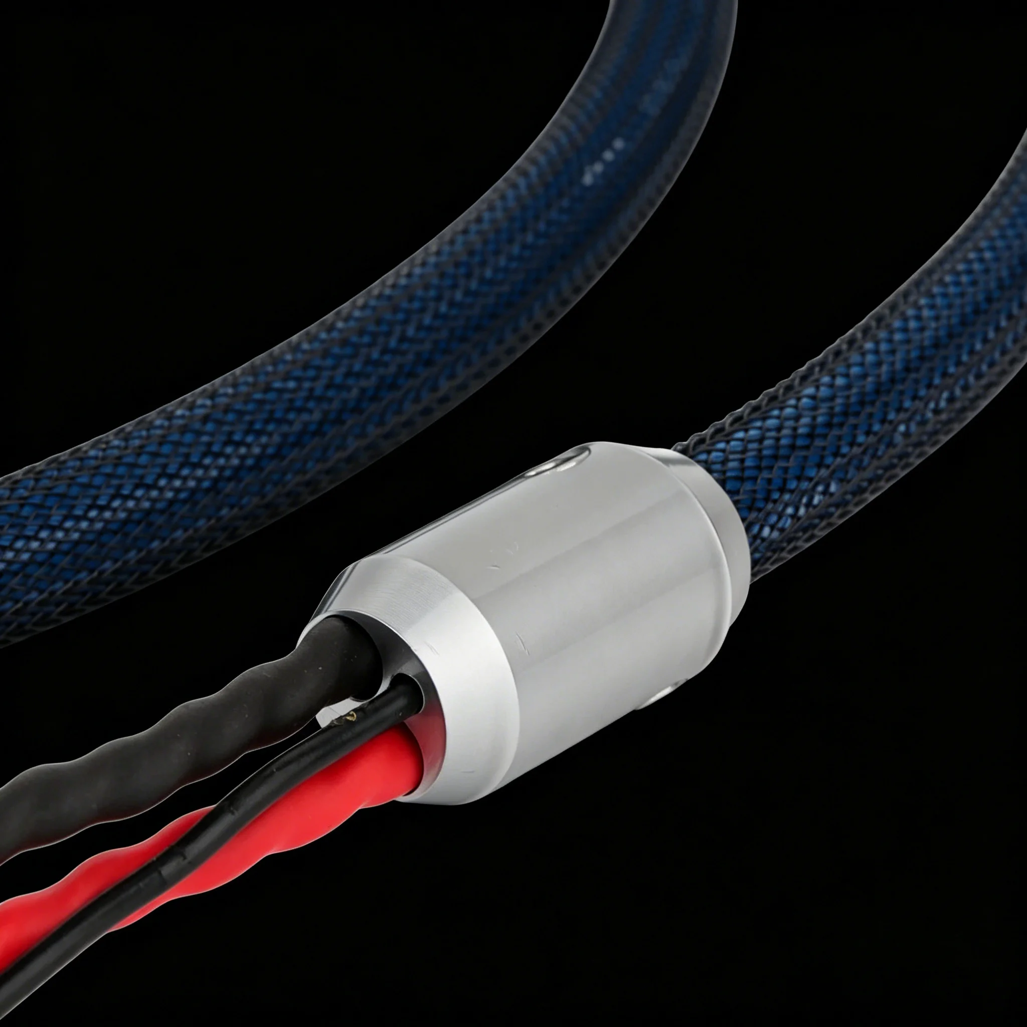 Kabel audio 5-pin DIN do 2RCA Phono, kabel do ramienia gramofonowego prosty 90 stopni, przewód uziemiający typu U Spade, audio Phono — zdjęcie produktu 5