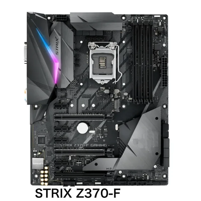 

Игровая материнская плата для ASUS ROG STRIX Z370-F, 64 ГБ, LGA 1151 DDR4 ATX Z370, материнская плата, 100% протестирована, ОК, полностью работает, бесплатная доставка