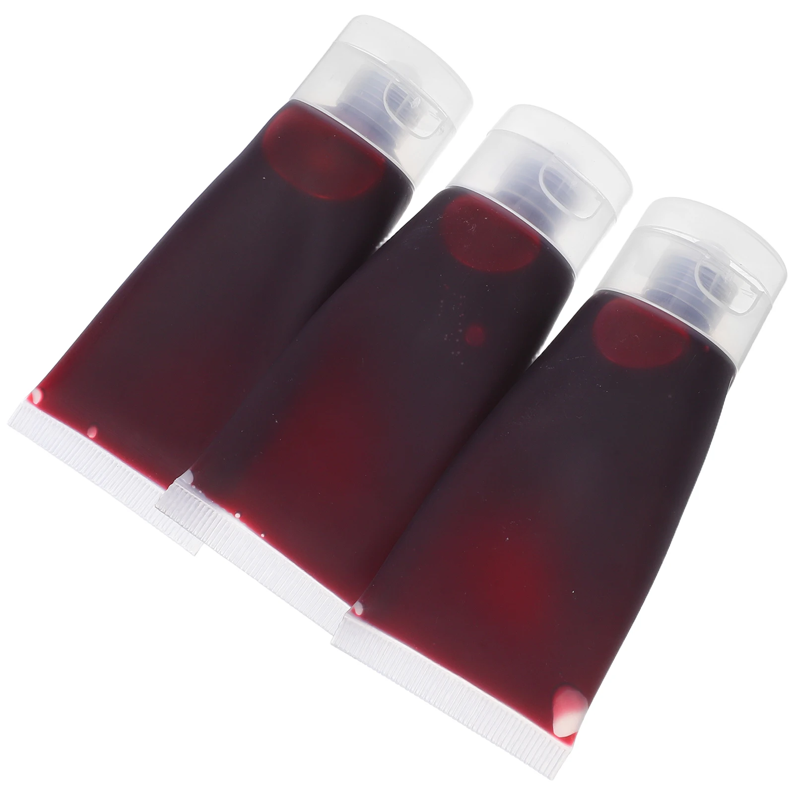 3-delige nep-plasma rekwisieten bloed dikke kleding kunstmatige voedselkleuring Halloween