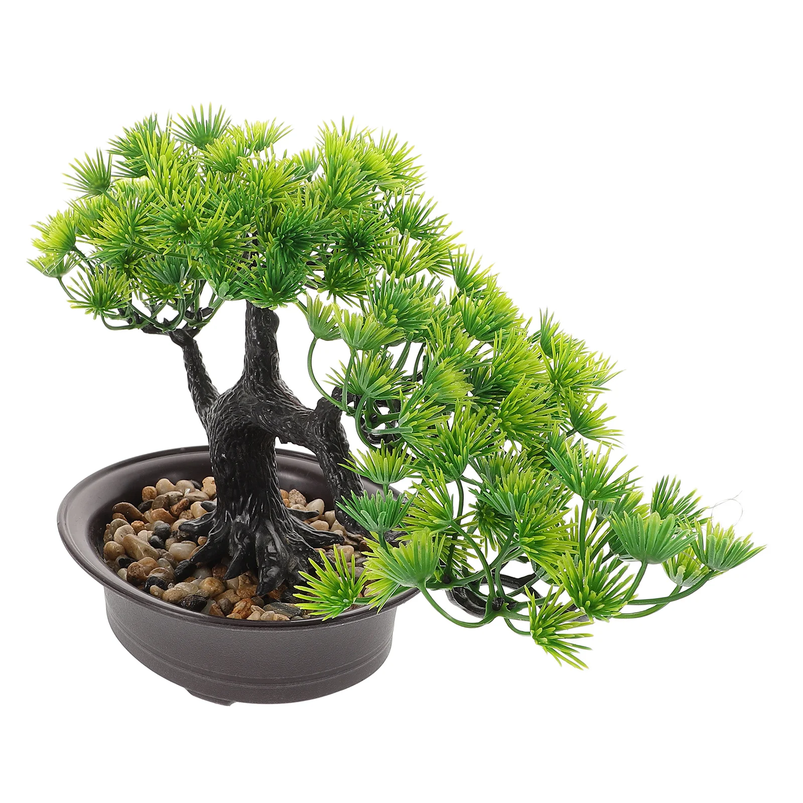 

Artificial Bonsai Tree Small Realistic Desktop Plants for Home Office Decoration Fake Greenery Arrangement