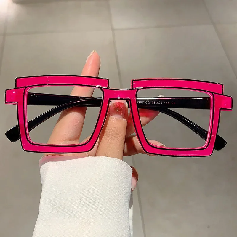 

Vintage Anti Blue Light Optical Square Glasses Women Men Ladies Luxury Designer Myopia Prescription Eyewear Frame Utx