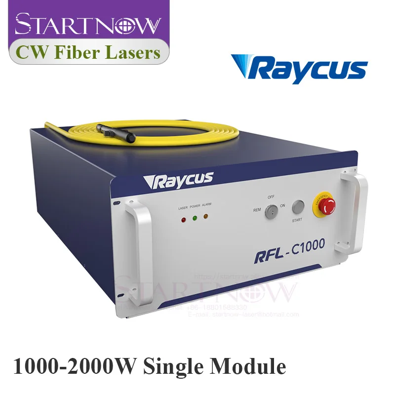 Raycus Laser Power Source Single Module Fiber Lasers 1KW 2KW RFL-C1000 C1500 RFL-C2000X For Fiber Cutting Welding Machine