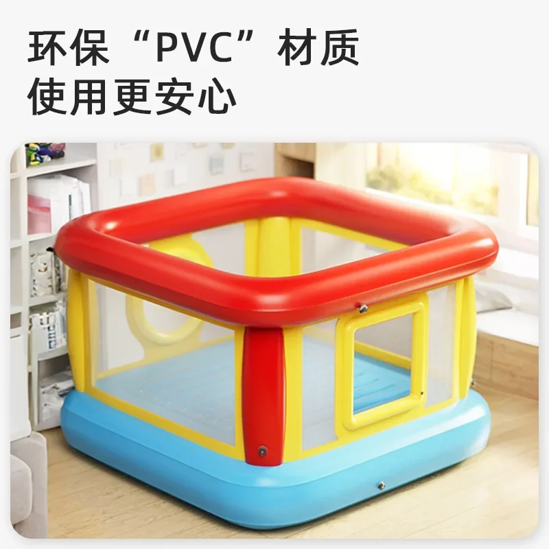 Trampoline thickened enlarged size indoor home small outdoor inflatable castle