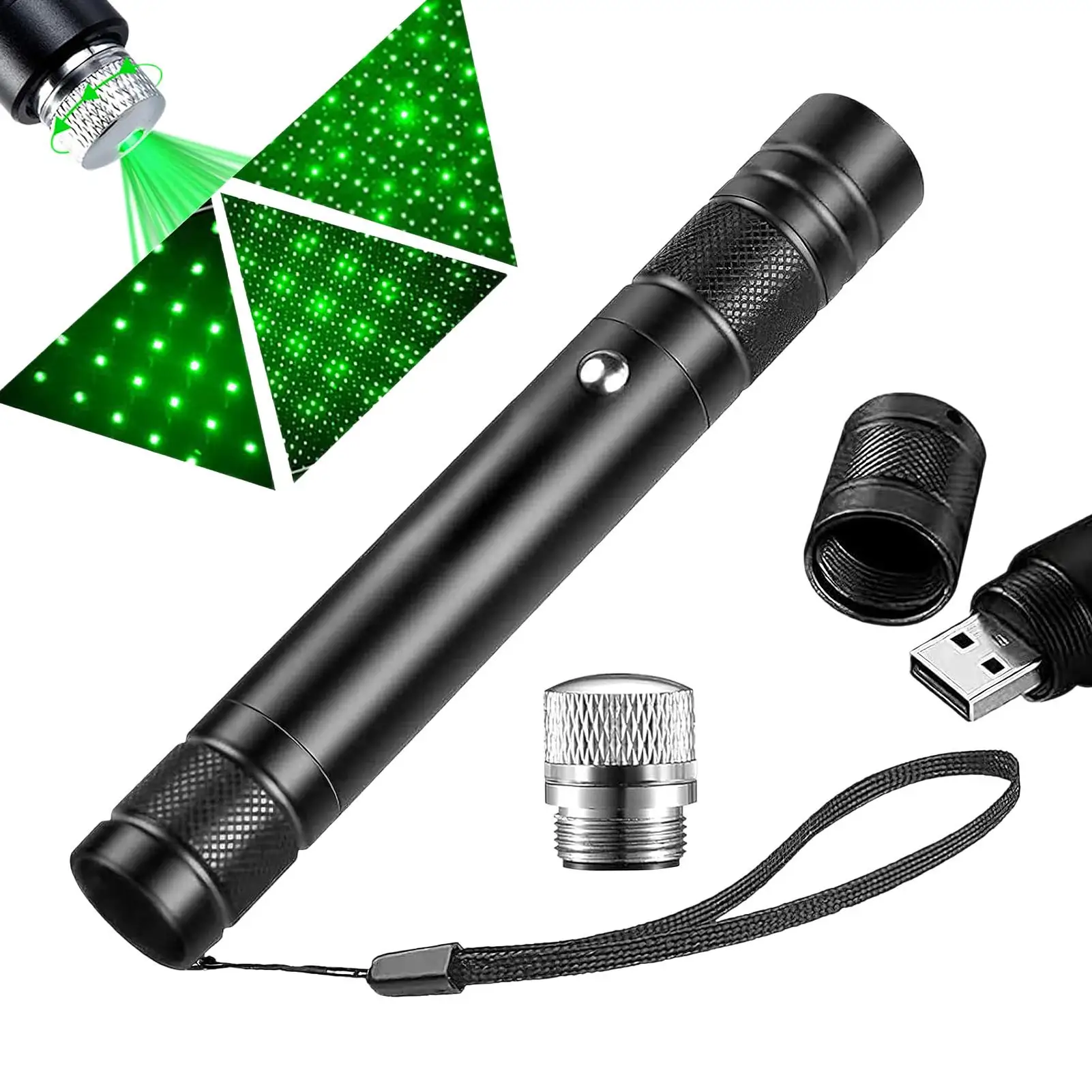 Flashlights For Home 4 Modes Multi-functional Flashlight For Hiking For Camping Outdoor Home Work Car Search Hiking Night