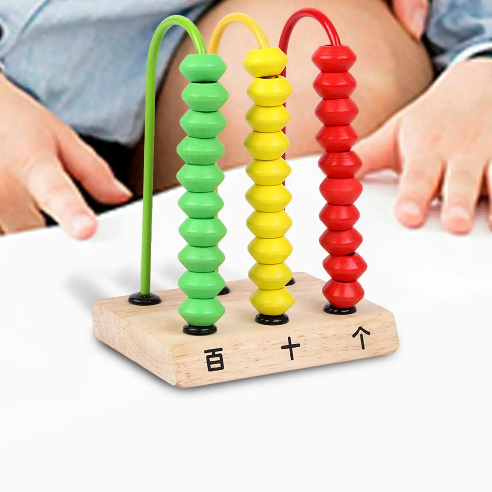 Ábaco brinquedo aprendizagem brinquedos desenvolvimento sensorial percepção cor matemática brinquedo