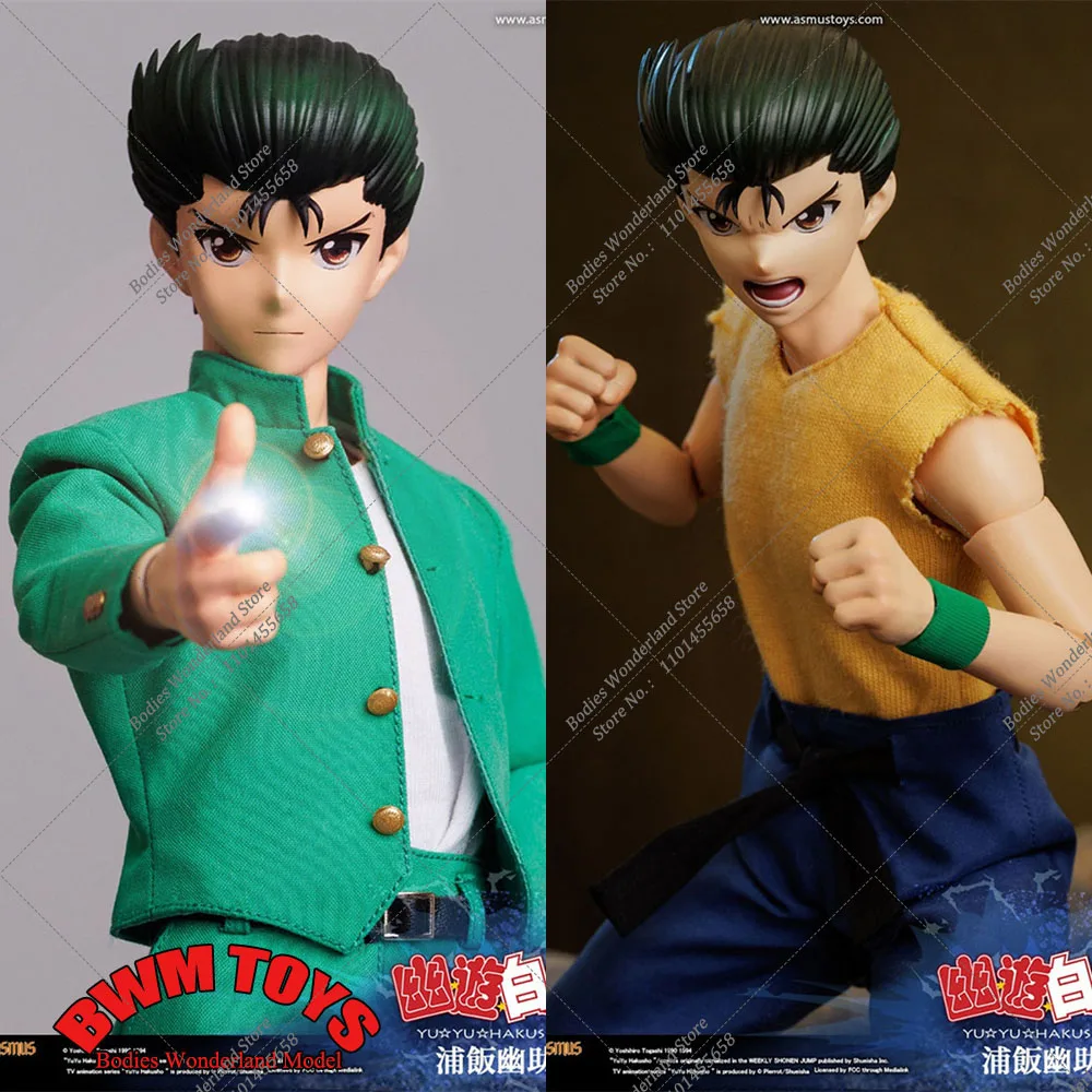 

Asmus YUYU002 масштаб 1/6 Коллекционная японская аниме YuYu Hakusho Yuusuke Urameshi 12-дюймовая Мужская Solider экшн-фигурка модель